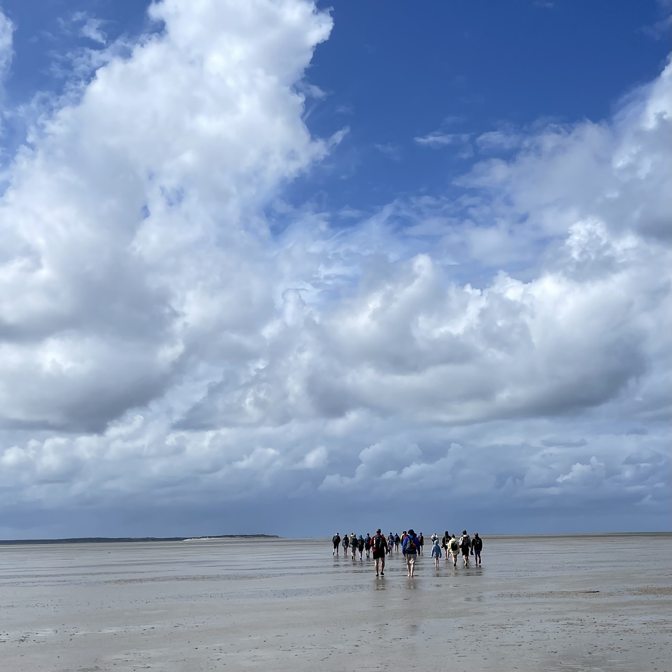 Wattwanderung von Amrum nach Föhr