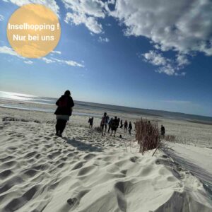 Wattführung von Amrum nach Föhr mit dem Nationalpark Wattführer Matthias Hansen