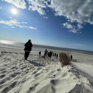 Wattführung von Amrum nach Föhr mit dem Nationalpark Wattführer Matthias Hansen