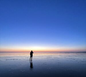 Wattführung im Sonnenaufgang mit Inselwatt