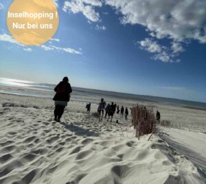 Wattführung von Amrum nach Föhr mit dem Nationalpark Wattführer Matthias Hansen