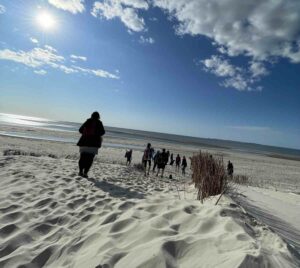 Wattführung von Amrum nach Föhr mit dem Nationalpark Wattführer Matthias Hansen